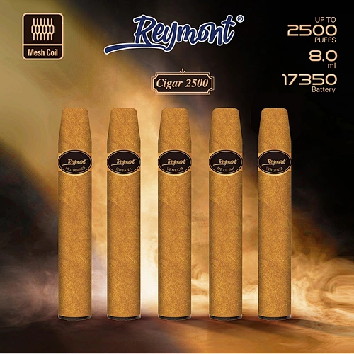 Reymont Cigar 2500 Puffs Like a Real Cigar Take Busy Temporarily Offline and Focus on Oneself The Deep and Elegant Attitude Towards Life